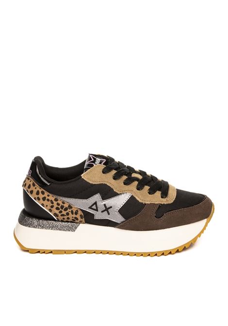 Sneaker big star girl animalier SUN 68 | BZ44218BIG STARGIRL MIX MATERIAL-11